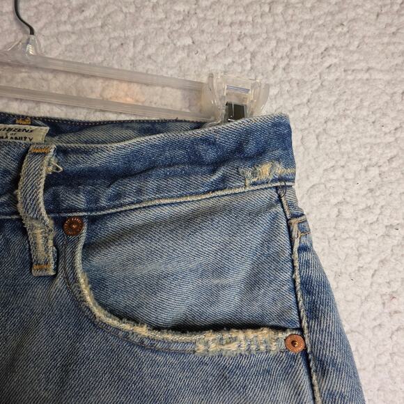 Citizens of Humanity Sz28 Vintage Denim Distressed washed grunge A line skirts - Picture 14 of 16